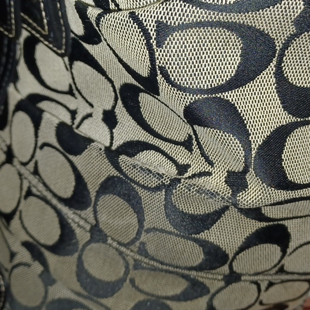 Coach F13743 soho pleated tote signature - Picture 5 of 7